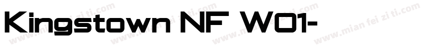 Kingstown NF W01字体转换